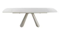 Set Masă Living DTM0408 Extensibilă cu 6 Scaune DCM0518 AS Bej 4