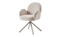 Set Masă Living DTM0408 Extensibilă cu 6 Scaune DCM0518 AS Bej 10