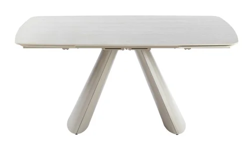 Set Masă Living DTM0408 Extensibilă cu 6 Scaune DCM0518 AS Bej