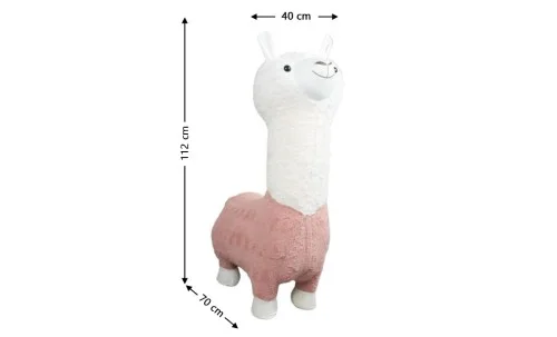 Taburet Alpaca KJP4336, Roz