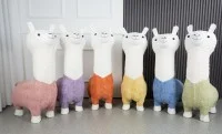 Taburet Alpaca KJP4336, Portocaliu 2