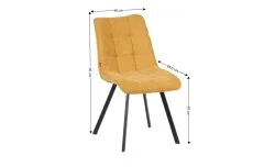 Scaun Living DCM1801CF Mustar
