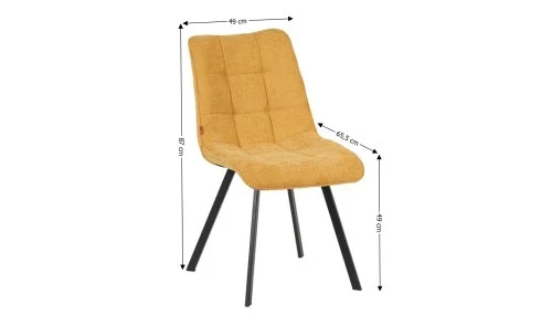 Scaun Living DCM1801CF Mustar