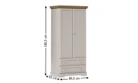 Dulap Kora KS1 Cashmere 2D2DR