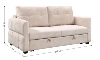 Canapea Extensibilă Cremona 7911-02, Beige