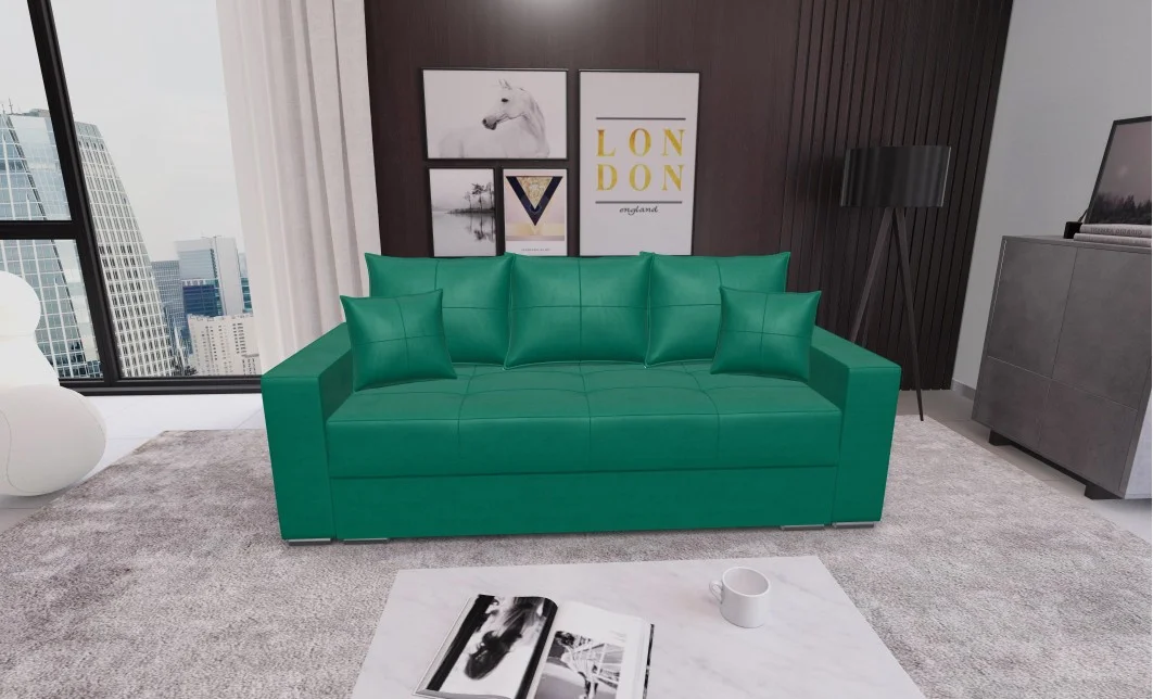 Canapea Extensibilă Claudia Bonell Mini, Verde