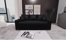 Canapea Extensibilă Claudia Bonell Mini, Negru