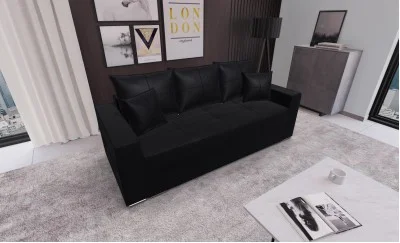Canapea Extensibilă Claudia Bonell Mini, Negru