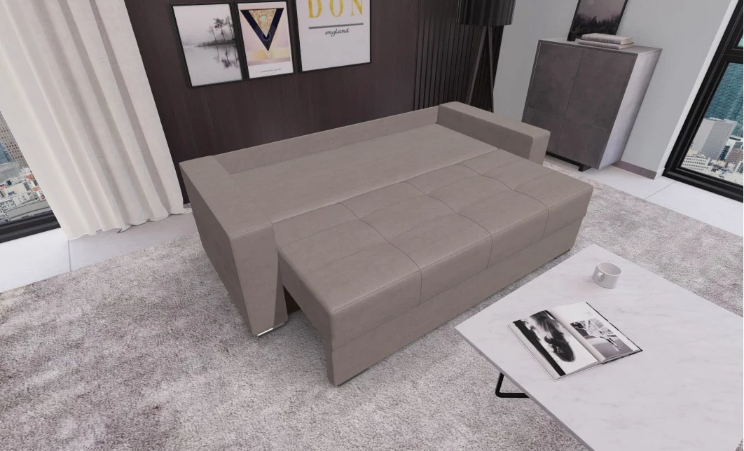Canapea Extensibilă Claudia Bonell Mini, Maro deshis 3
