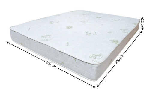 Saltea Bonell Aloe Vera, 100x200x22 cm