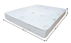 Saltea Bonell Aloe Vera, 160x200x22 cm