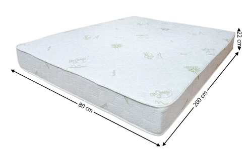 Saltea Bonell Aloe Vera,110x200x22 cm