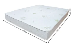 Saltea Bonell Aloe Vera, 90x200x22 cm
