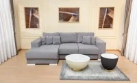 Colțar Extensibil Boston Gri  - Vega 10 Stânga 5