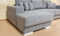 Colțar Extensibil Boston Gri  - Vega 10 Stânga