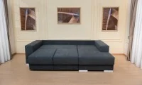 Colțar Extensibil Boston Gri Închis - Vega 35 Dreapta	