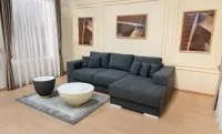 Colțar Extensibil Boston Gri Închis - Vega 35 Dreapta	