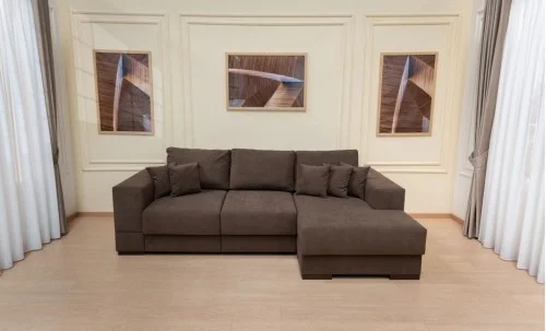 Colțar Extensibil Boston Maro - Vega 36 Dreapta	