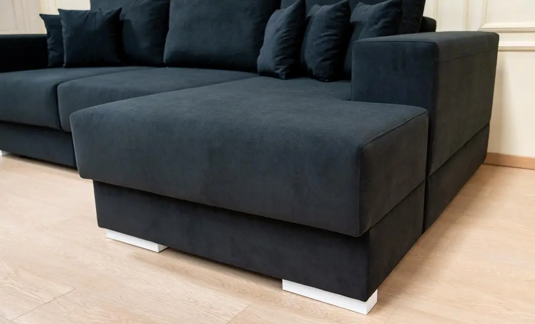 Colțar Extensibil Boston Negru - Vega 70 Dreapta	 10