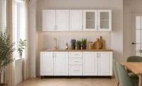 Bucătărie Kvadris White 2 m