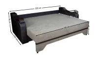 Canapea Extensibilă Sally Memory Max, Gri 6
