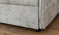Canapea Extensibilă Adelina Bonell Mini, Gri deschis