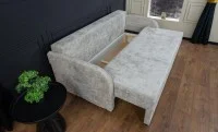 Canapea Extensibilă Adelina Bonell Mini, Gri deschis 9