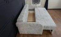 Canapea Extensibilă Adelina Bonell Mini, Gri deschis 10