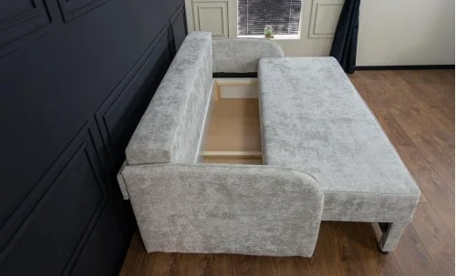 Canapea Extensibilă Adelina Bonell Mini, Gri deschis