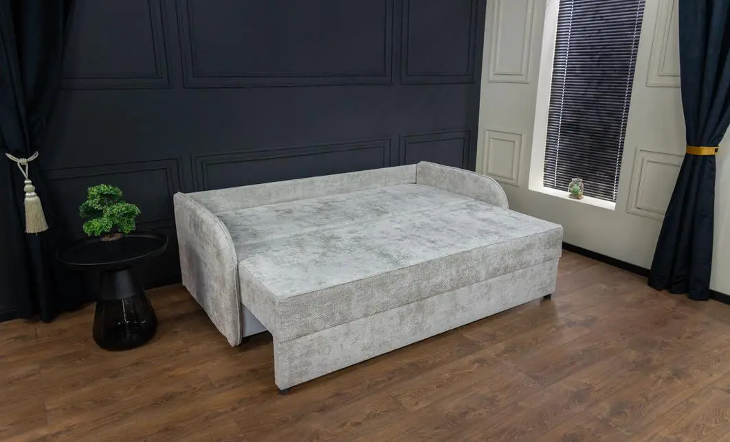 Canapea Extensibilă Adelina Bonell Mini, Gri deschis 7