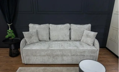 Canapea Extensibilă Adelina Bonell Mini, Gri deschis