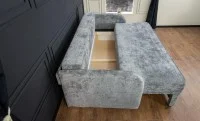 Canapea Extensibilă Adelina Bonell Mini, Gri închis
