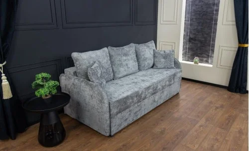 Canapea Extensibilă Adelina Bonell Mini, Gri închis