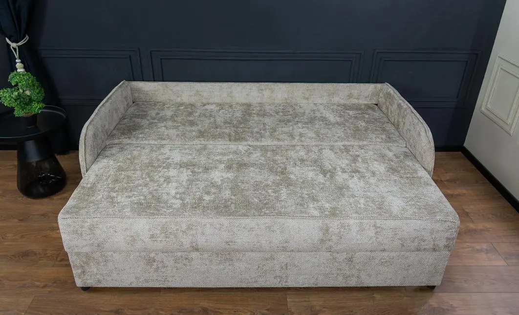 Canapea Extensibilă Adelina Bonell Mini, Maro Deschis 4