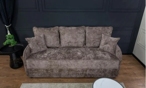 Canapea Extensibilă Adelina Bonell Mini, Maro
