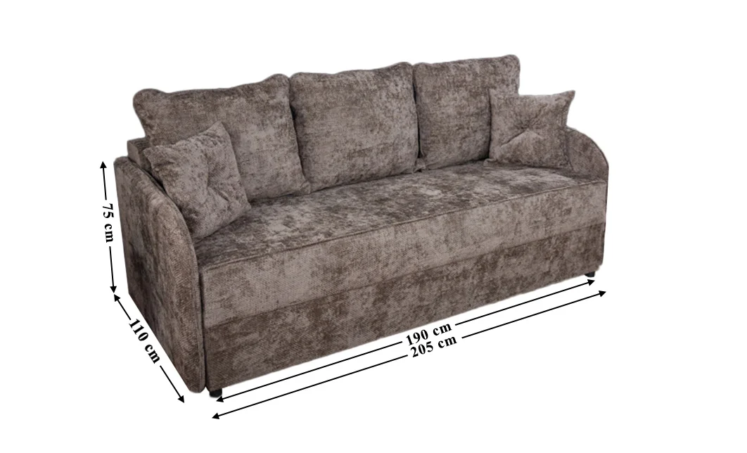 Canapea Extensibilă Adelina Memory Max, Maro 2