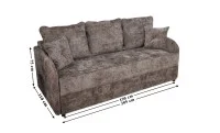 Canapea Extensibilă Adelina Memory Max, Maro 2
