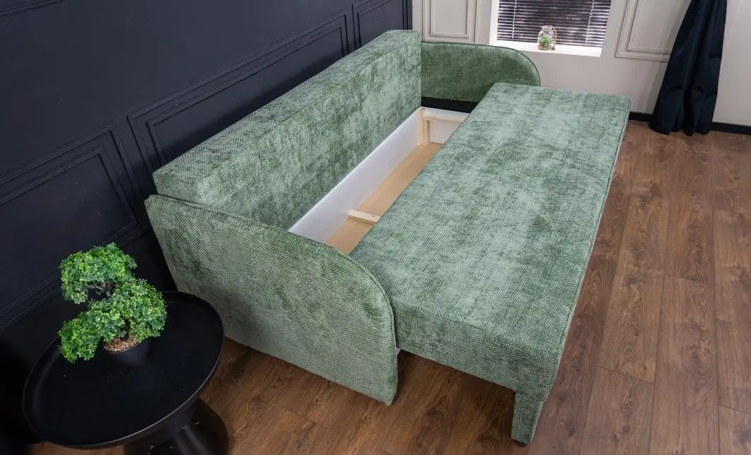 Canapea Extensibilă Adelina Bonell Mini, Verde 10