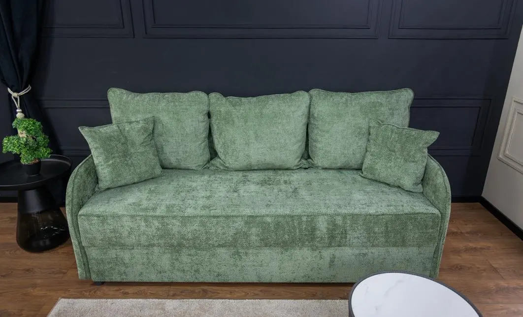 Canapea Extensibilă Adelina Bonell Mini, Verde 5
