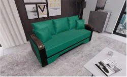 Canapea Extensibilă Bianca, Verde