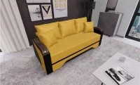 Canapea Extensibilă Bianca, Galben 1