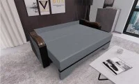Canapea Extensibilă Bianca, Gri antracit 2