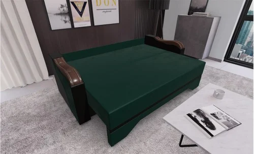 Canapea Extensibilă Bianca, Verde