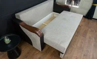 Canapea Extensibilă Bianca Memory, Maro deschis