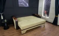 Canapea Extensibilă Bianca Memory, Mustar 7