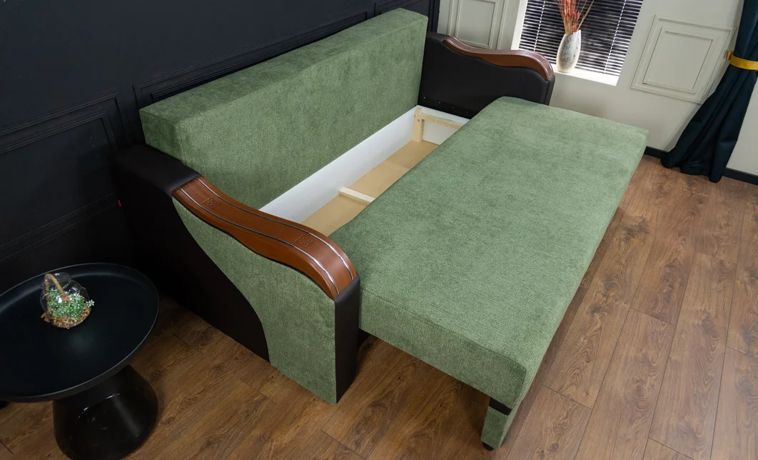 Canapea Extensibilă Bianca Memory, Verde 8