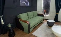 Canapea Extensibilă Bianca Memory, Verde 3