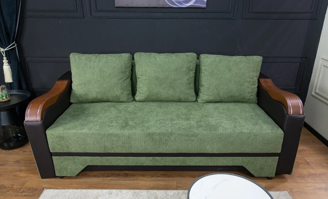 Canapea Extensibilă Bianca Memory, Verde 4