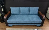 Canapea Extensibilă Bianca Memory, Albastru 4