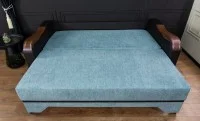 Canapea Extensibilă Bianca Memory, Albastru deschis